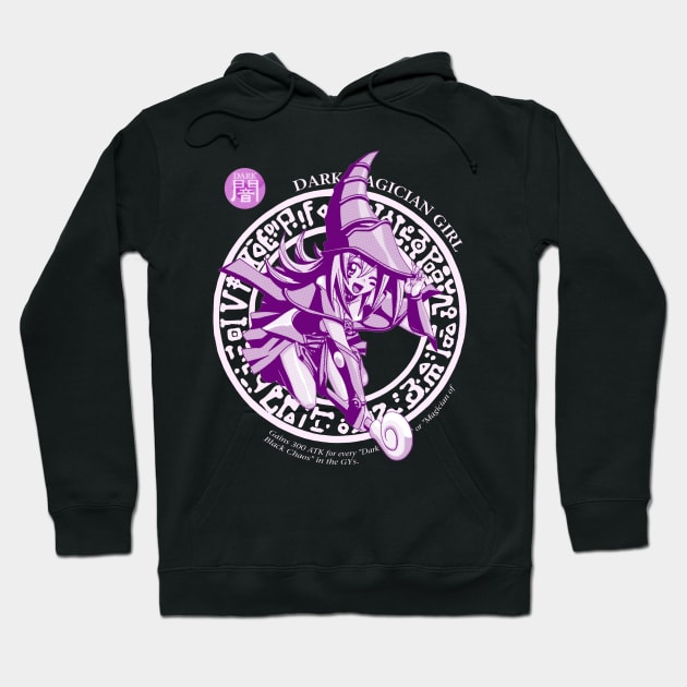 Dark Magician Girl (Purple) Hoodie by CentuStore